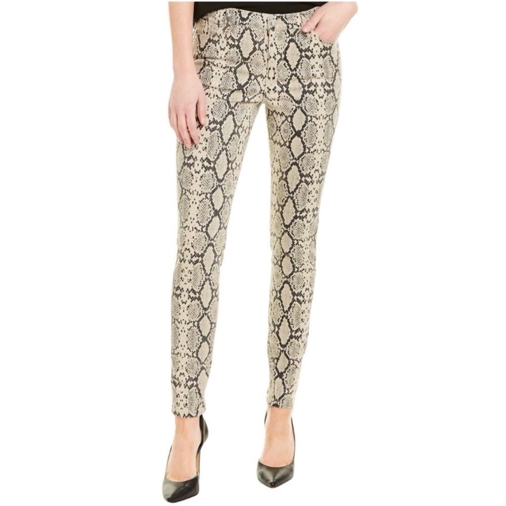 BLUE REVIVAL Snake Print Skinny Leg Jeans Sz 27